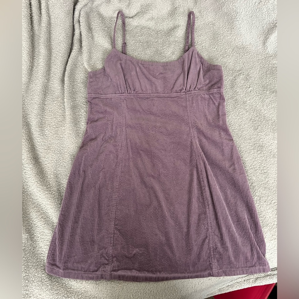 wild fable Mauve Ribbed Mini Dress